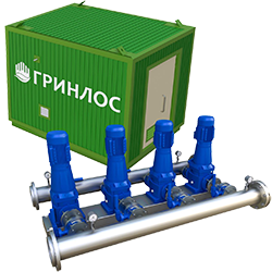 Комплект поставки блочно-модульной насосной станции